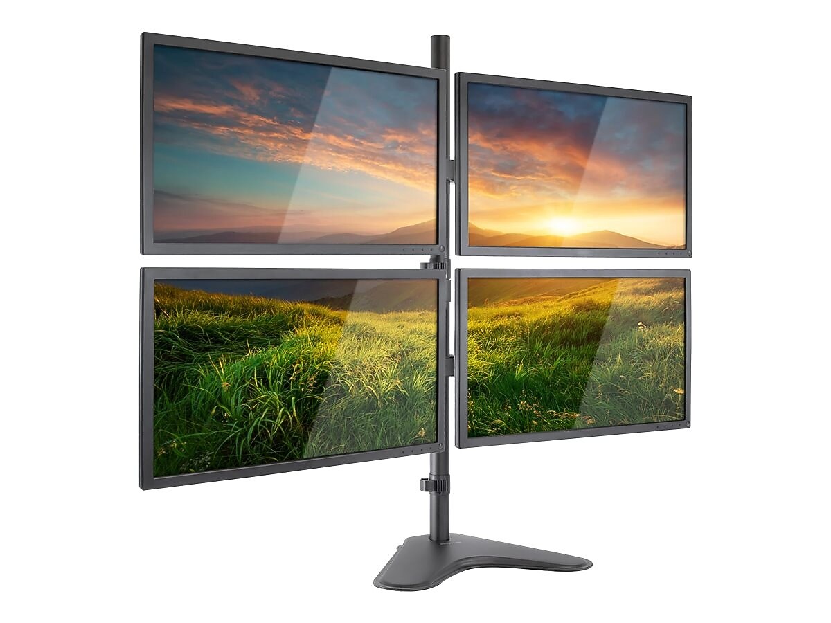 Mount-lt! Adjustable Monitor Stand, Up to 32", Black (MI-2784)