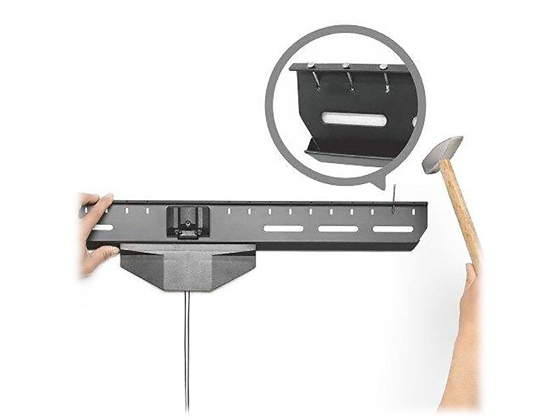 Mount-It! No Stud Fixed Wall TV Mount, 110 lbs. Max. (MI-376)