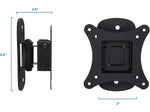 Mount-It! Tilt and Swivel Tilt Wall TV Mount for up to 32" Screens, 32 lbs. Max. (MI-2829)