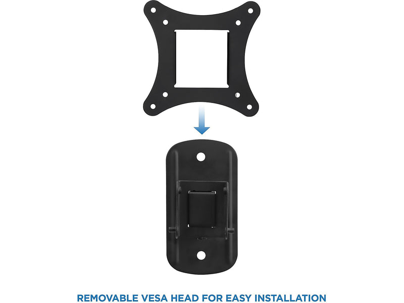 Mount-It! Tilt and Swivel Tilt Wall TV Mount for up to 32" Screens, 32 lbs. Max. (MI-2829)