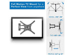 Mount-It! Wall Full-Motion TV Mount, 66 lbs. Max. (MI-894)