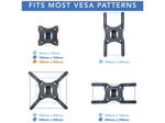 Mount-It! Wall Full-Motion TV Mount, 66 lbs. Max. (MI-894)