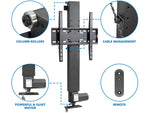 Mount-It! Motorized Cabinet Lift TV Mount, 77 lbs. Max. (MI-453)