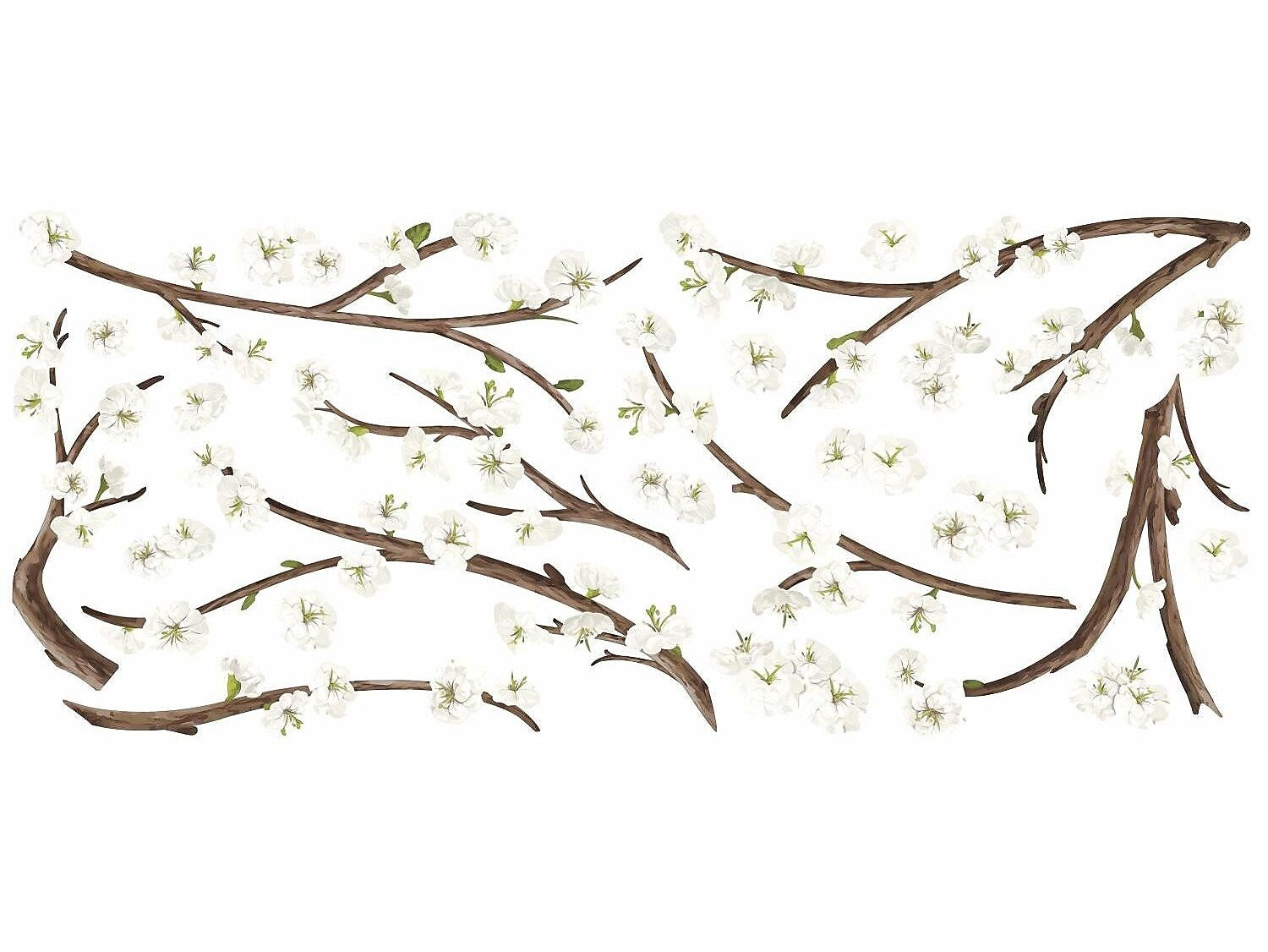 RoomMates Peel and Stick Giant Wall Contemporary Decals, Botanical, 31/Pack (RMK3201GM)