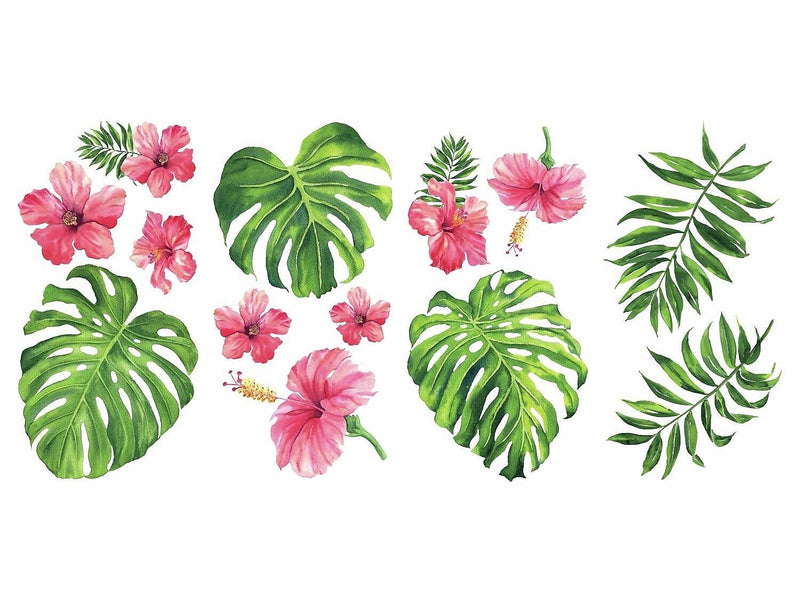 RoomMates Peel and Stick Wall Contemporary Decals, Botanical, 13/Pack (RMK3904SCS)