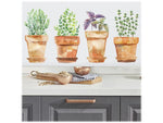 RoomMates Peel and Stick Wall Contemporary Decals, Botanical, 4/Pack (RMK3652SCS)