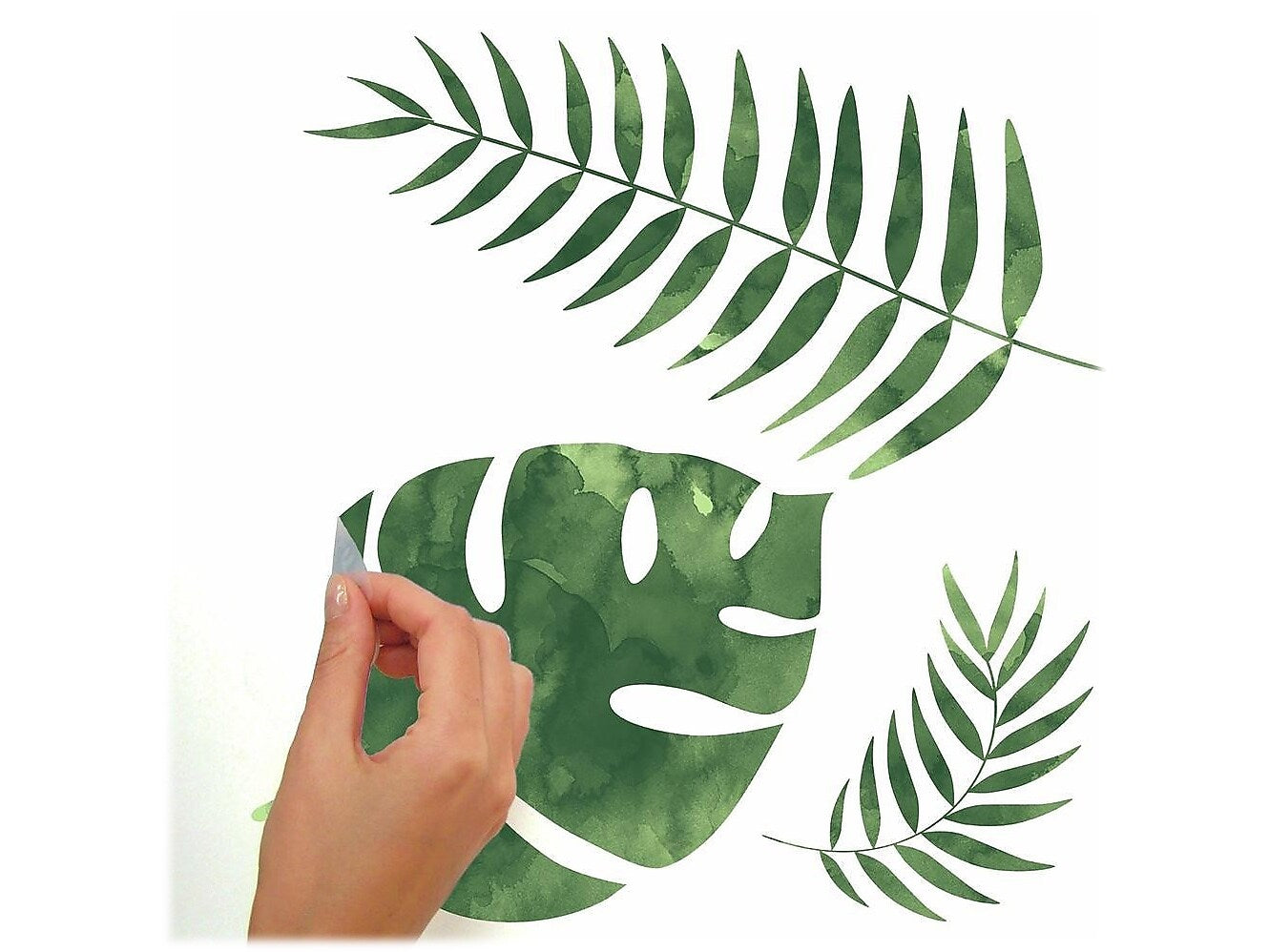 RoomMates Peel and Stick Wall Contemporary Decals, Botanical, 9/Pack (RMK3655SCS)