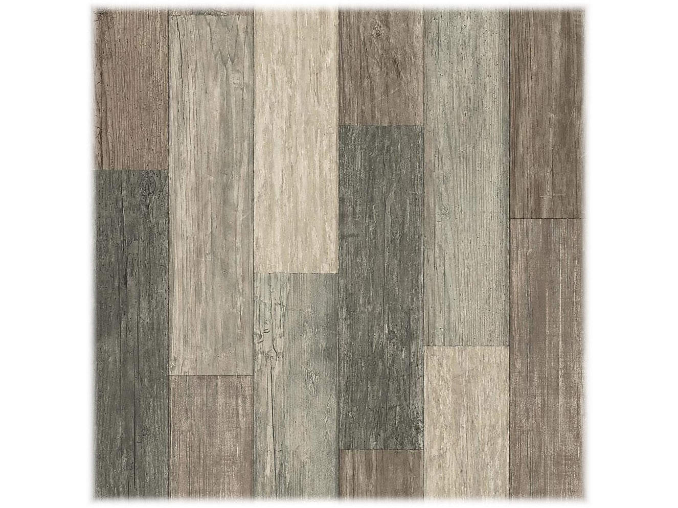 York Wallcoverings B31-Peel & Stick Wallpaper, Weathered Wood Plank, Vinyl, 20.5" x 16.5' (RMK10841WP)