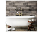 York Wallcovering B31-Peel & Stick Wallpaper, Weathered Wood Plank, Vinyl, 20.5" x 16.5' (RMK11210WP)