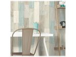 York Wallcovering B31-Peel & Stick Wallpaper, Weathered Wood Plank, Vinyl, 20.5" x 16.5' (RMK10840WP)