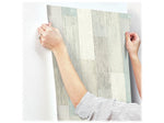 York Wallcovering B31-Peel & Stick Wallpaper, Weathered Wood Plank, Vinyl, 20.5" x 16.5' (RMK10840WP)