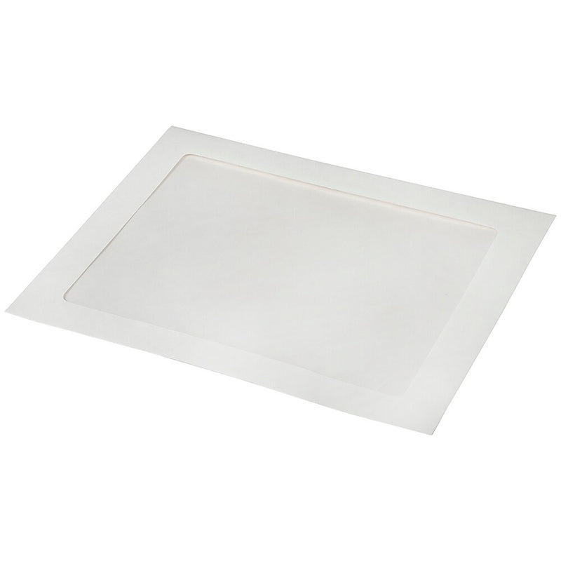 JAM Paper Window Envelope, 9" x 12", White, 25/Pack (223932)