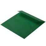 JAM Paper 6 x 6 Square Translucent Vellum Invitation Envelopes, Racing Green, 25/Pack (1591938)