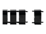Mount-It! ABS Plastic Cable Organizer System, 50.5", Black (MI-7280)