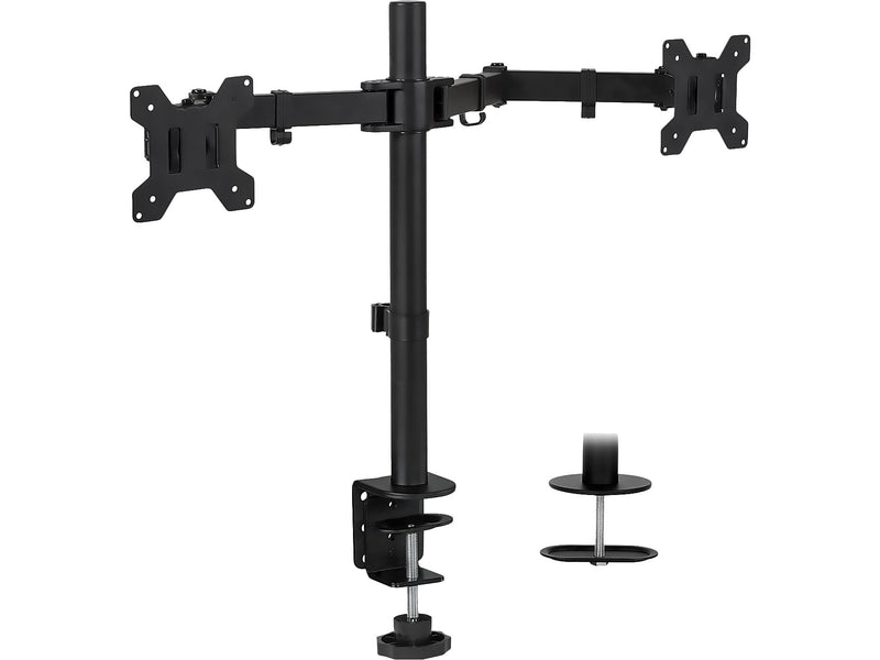 Mount-lt! Adjustable Full Motion Monitor Arm Mount, Up to 32" Monitor, Black (MI-2752L)