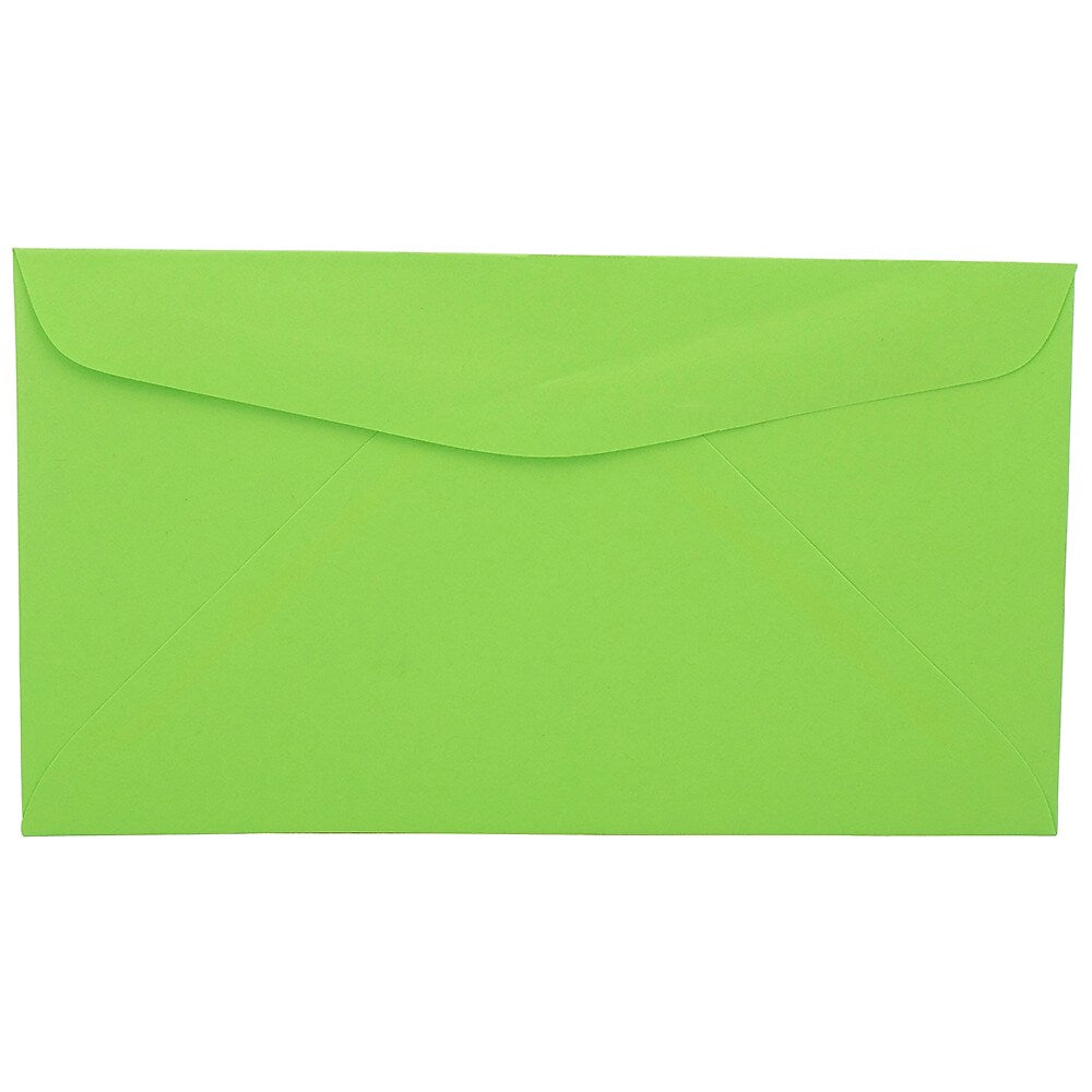 JAM Paper #6 3/4 Invitation Envelope, 3 5/8" x 6 1/2", Light Green, 1000/Carton (457611417)