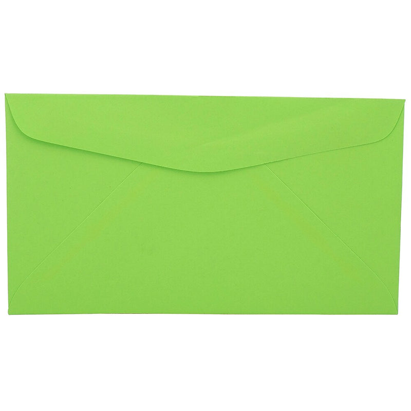 JAM Paper #6 3/4 Invitation Envelope, 3 5/8" x 6 1/2", Light Green, 25/Pack (457611417A)