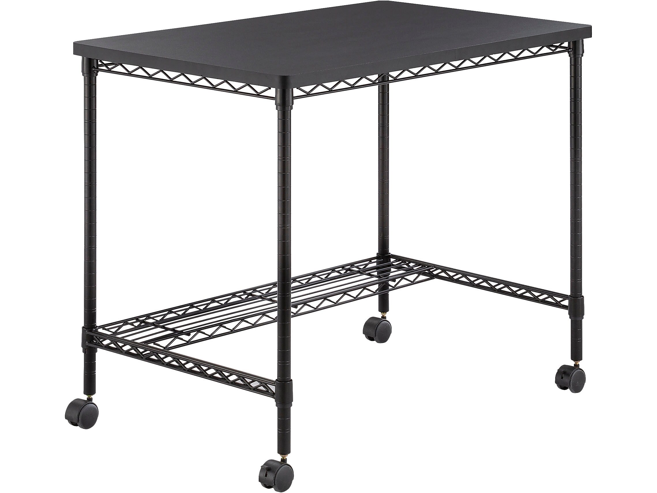 Safco Wire Desk 36" Workstation, Black (5203BL)