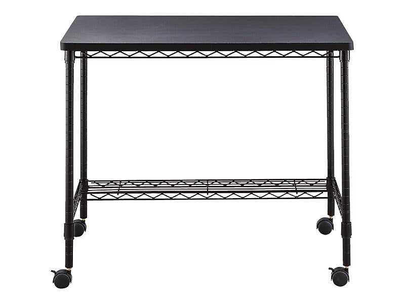 Safco Wire Desk 36" Workstation, Black (5203BL)