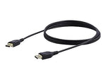 StarTech 6.6' Display Port to Display Port Audio/Video Cable, Male to Male, Black (DP14MM2M)