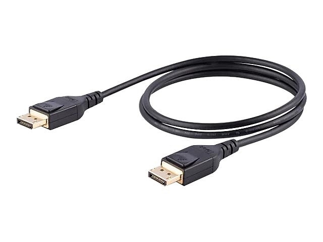 Star Tech DP14MM1M 3.3' DisplayPort Audio/Video Cable, Black