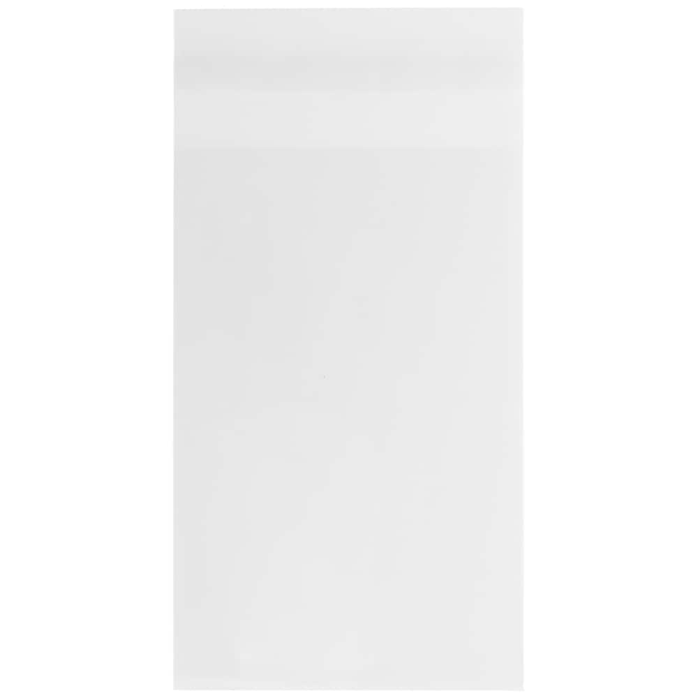 JAM Paper Cellophane Envelope with Peel & Seal Closure, A10, 6.25 x 9.625, Clear, 100/Pack (A10CELLO)