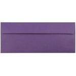 JAM Paper #10 Business Envelopes, 4.125 x 9.5, Dark Purple, Bulk 1000/Carton (563912516B)