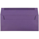 JAM Paper #10 Business Envelopes, 4.125 x 9.5, Dark Purple, Bulk 1000/Carton (563912516B)