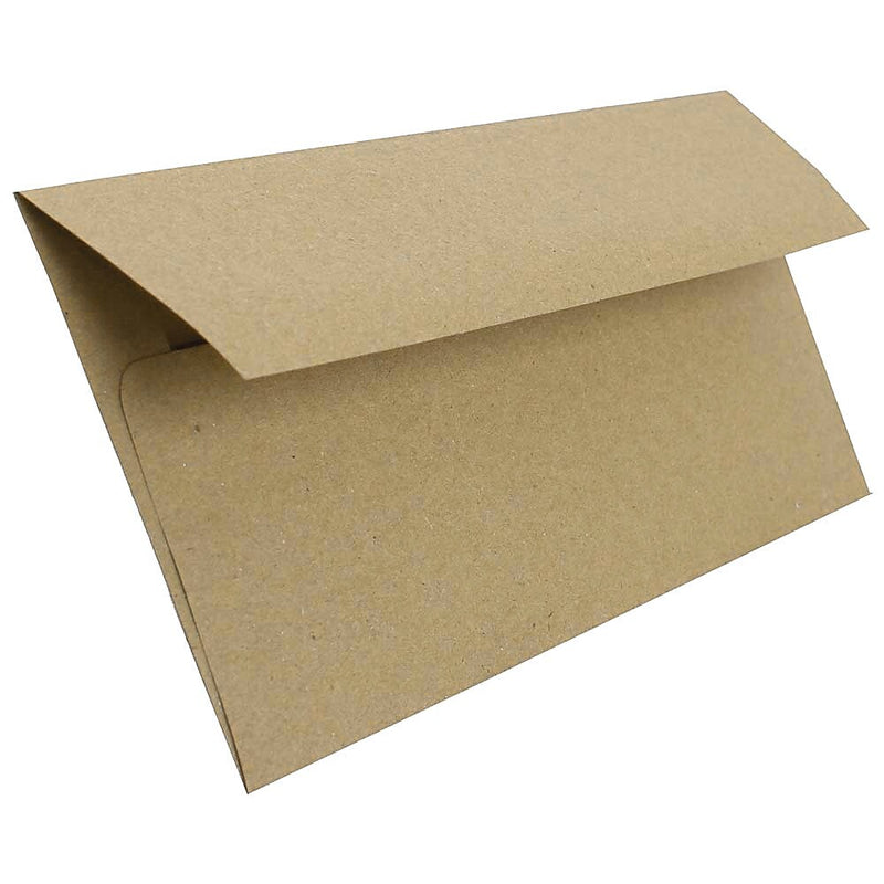 JAM Paper #10 Kraft Business Envelopes, 4.125 x 9.5, Brown Kraft Paper Bag, 100/Pack (6314842B)