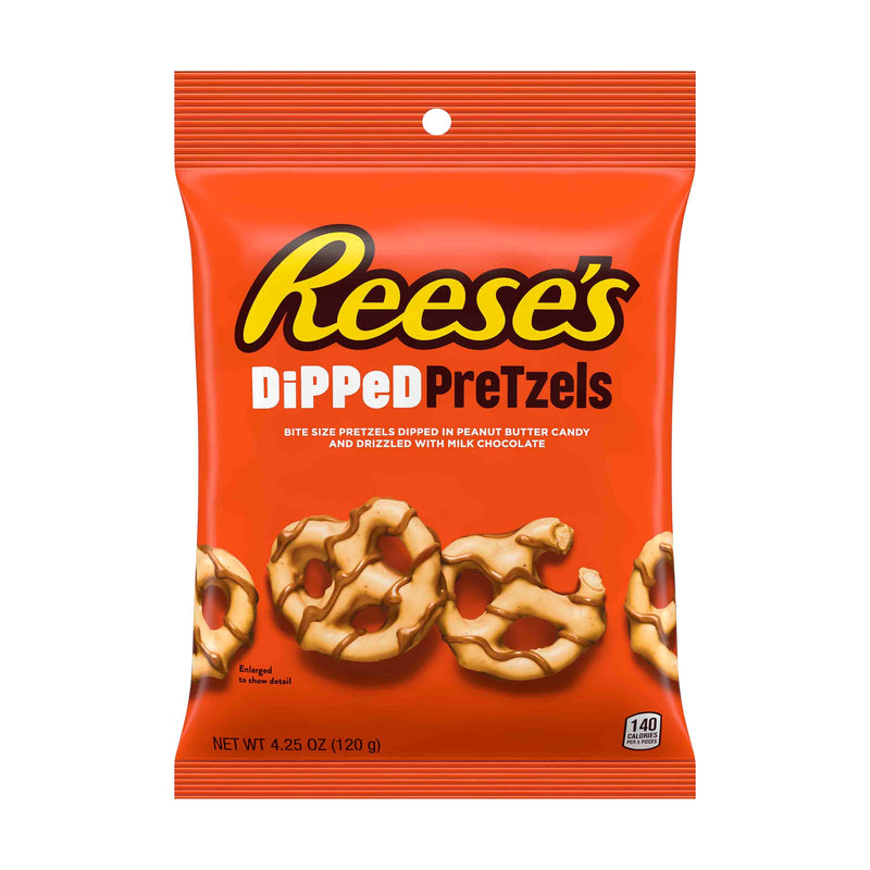 Reese's Dipped Chocolate Pretzel Twists, 4 Bags/Box (246-00288)