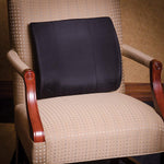 DMI Lumbar Cushion Back Pillow, Foam, Black (555-7301-0200)