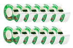 Scotch Magic Invisible Clear Tape Refill, 0.75" x 8.33 yds., 1" Core, Clear, 12 Rolls/Pack (105PK12)