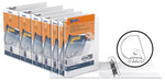 Stride 2" 3-Ring View Binders, D-Ring, White (8703-00)
