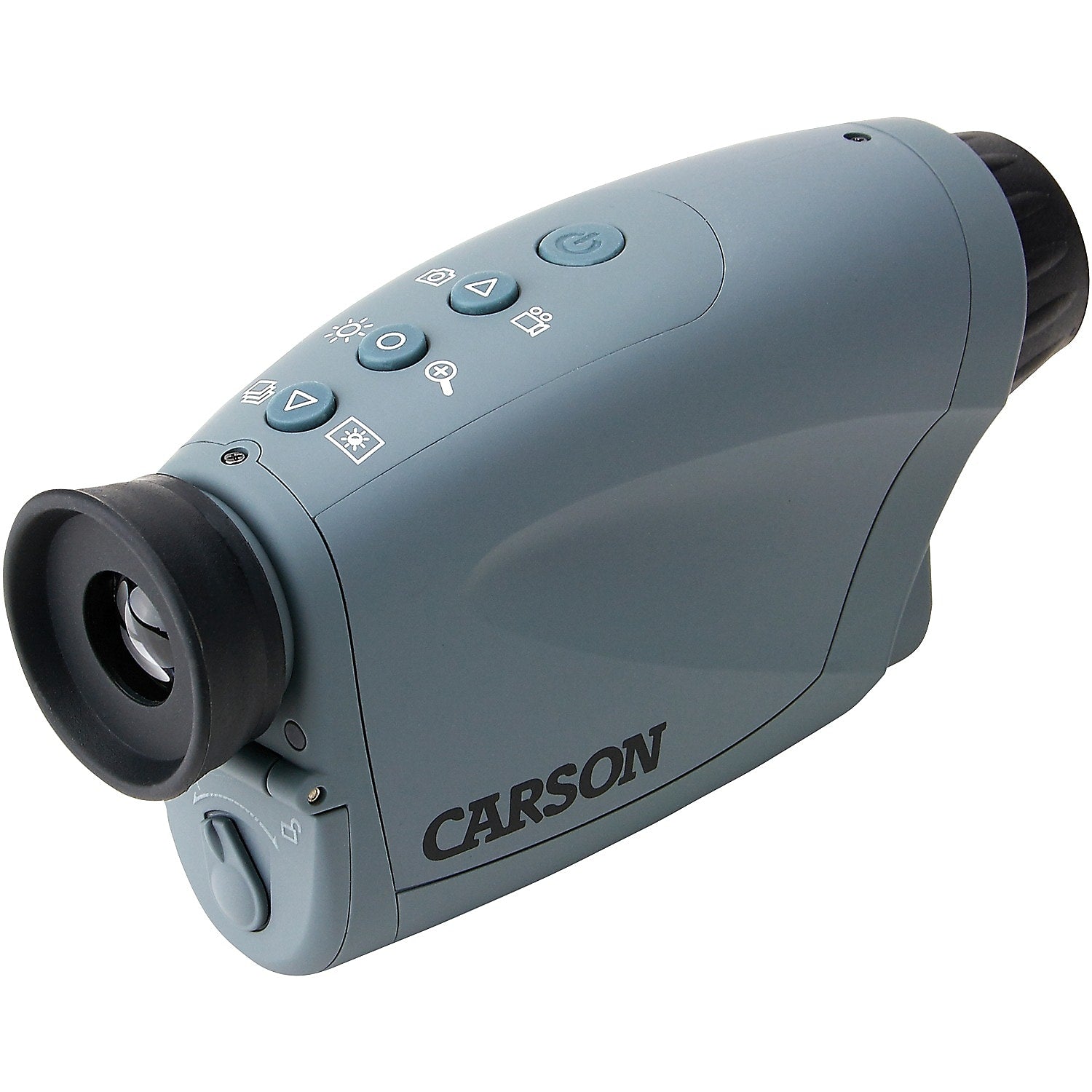 Carson Optical Aura Plus Digital Night Vision Monocular/Camcorder, 640 x 480 pixel, Gray/Black (CSNNV250)