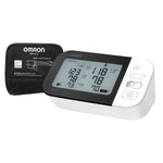 Omron 7 Series Bluetooth Upper Arm Blood Pressure Monitor, Black/White (OMRBP7350)