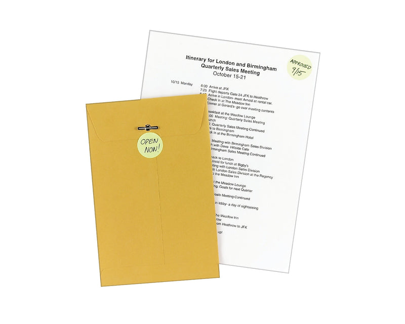 Avery Easy Peel Laser Color Coding Labels, 1 1/4" Dia, Neon Yellow, 8 Labels/Sheet, 50 Sheets/Pack (5499)