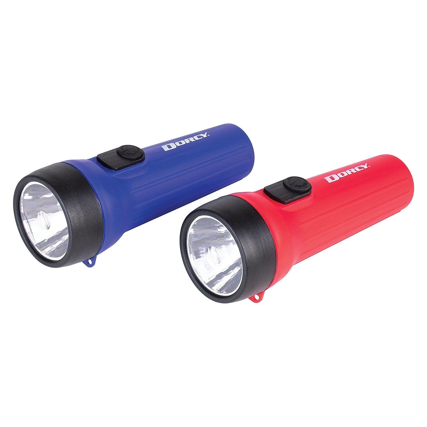 Dorcy 7" LED Flashlight Combo, Multicolored, 2/Pack (41-2594)