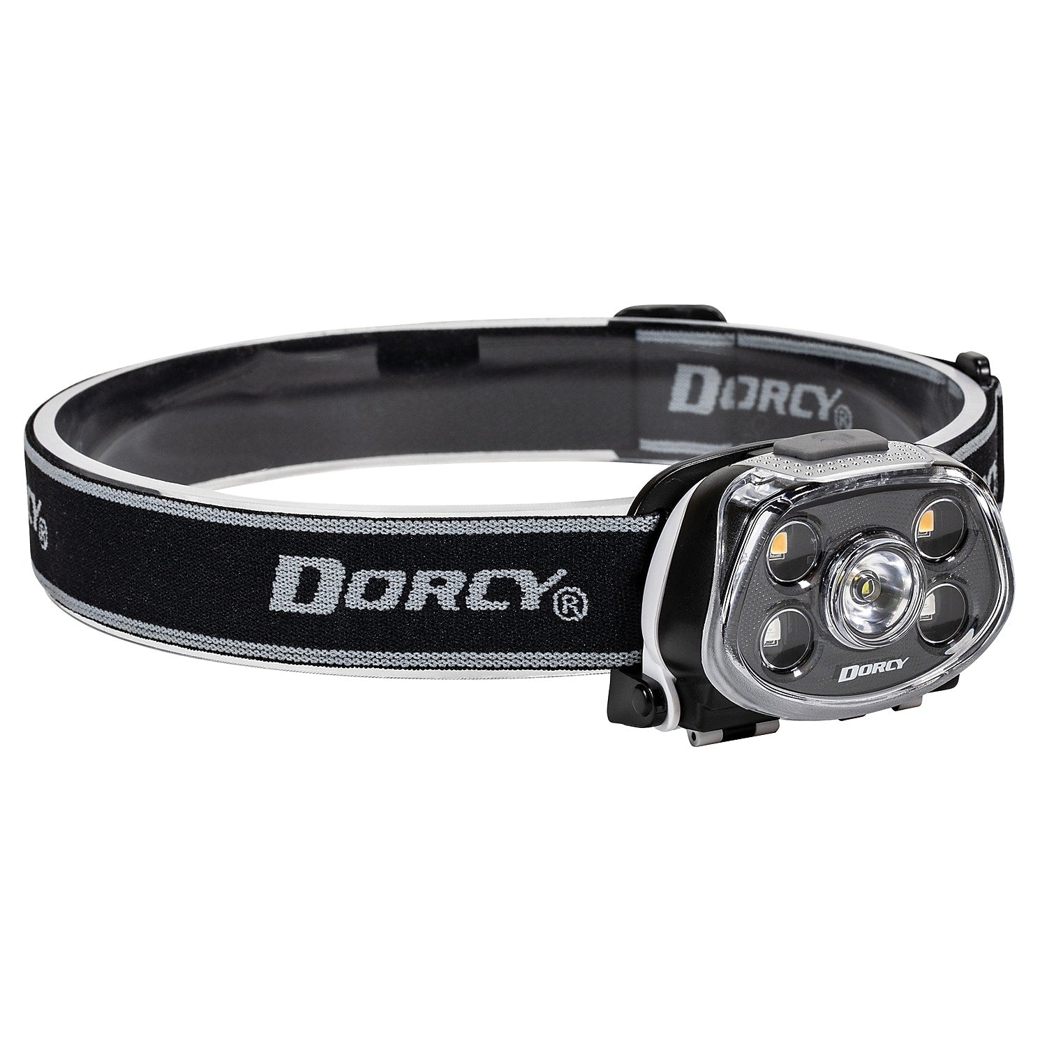 Dorcy Pro 11" LED Tilting Headlamp, Gray (41-4320)