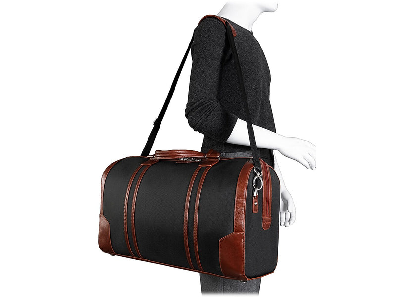 McKlein U Series 20.5" Nylon Carry-On Travel Duffel, Black (78195)