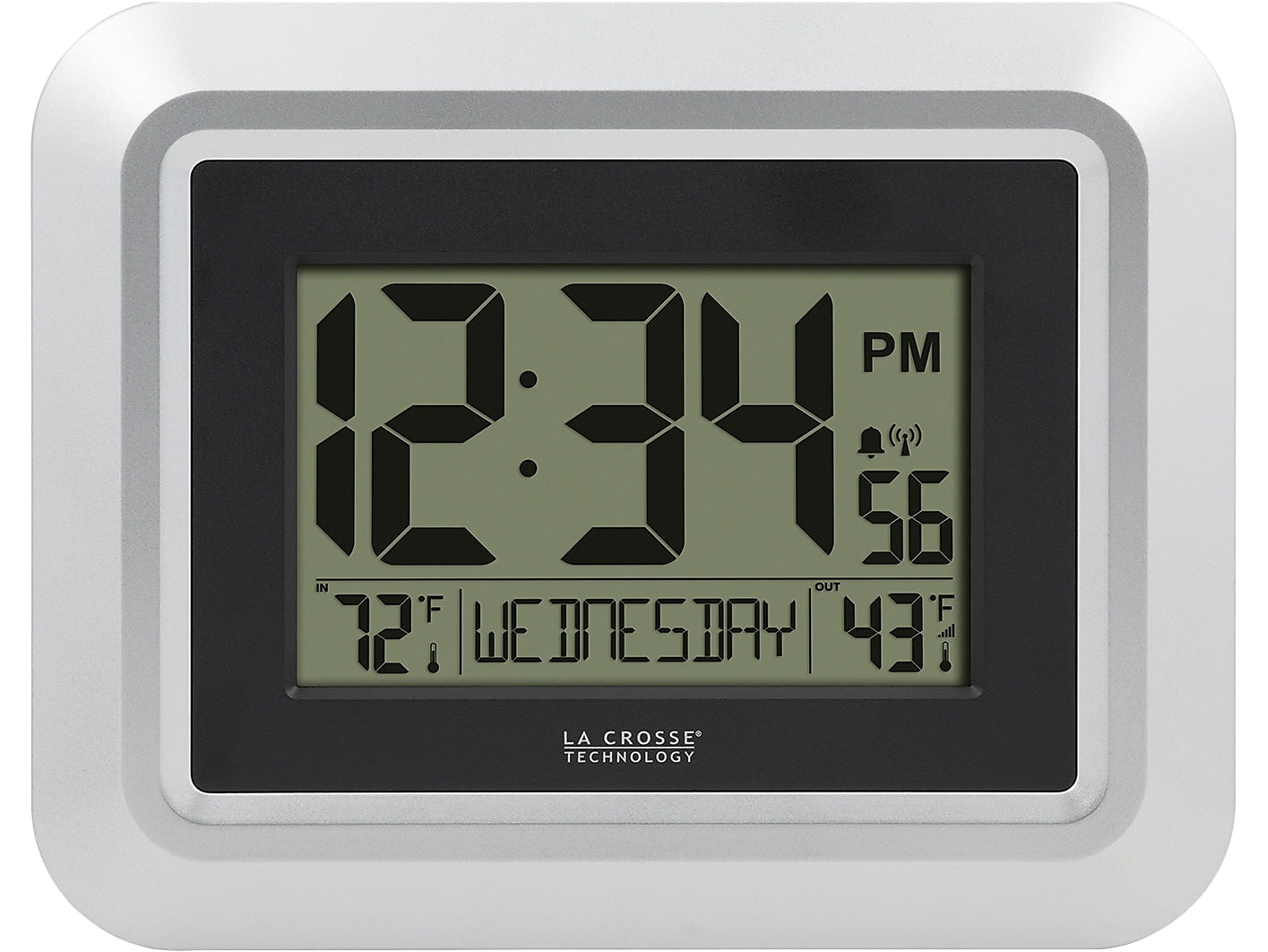 La Crosse Technology Atomic Wall/Table Clock (513-1918S)