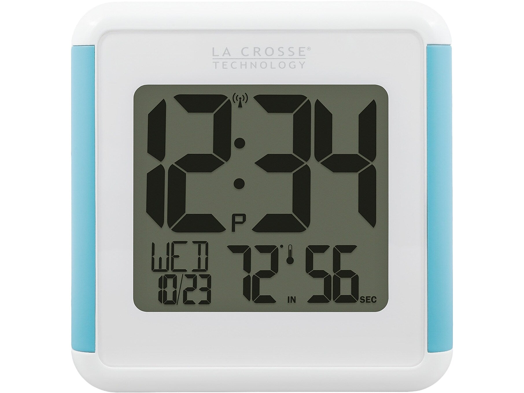 La Crosse Technology Shower Cube Atomic Wall/Table Clock (515-1912)