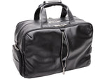 McKlein USA U Series 22" Leather Carry-On Travel Duffel, Black (18905)