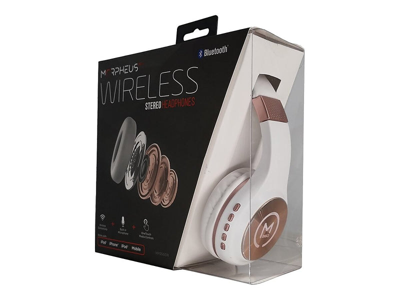 Morpheus 360 Serenity Bluetooth Wireless Noise Canceling Over-the-Ear Headphones, Bluetooth, Rosegold (HP5500R)