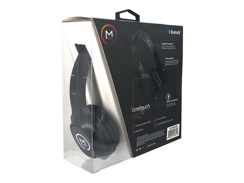 Morpheus 360 Tremors Bluetooth Wireless On-Ear Headphones, Black (HP4500B)