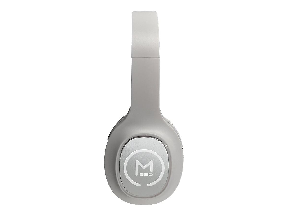 Morpheus 360 Tremors Bluetooth Wireless On-Ear Headphones, White (HP4500W)