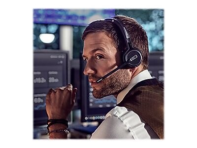 EPOS SDW 5066 Wireless Noise Canceling Stereo Headset, Over-the-Head, Black (507024)