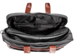 McKlein U Series 21" Leather Carry-On Travel Duffel, Black (19112)
