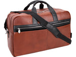 McKlein U Series 21" Leather Carry-On Travel Duffel, Brown (19110)