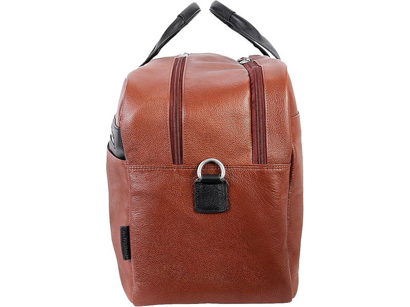 McKlein U Series 21" Leather Carry-On Travel Duffel, Brown (19110)