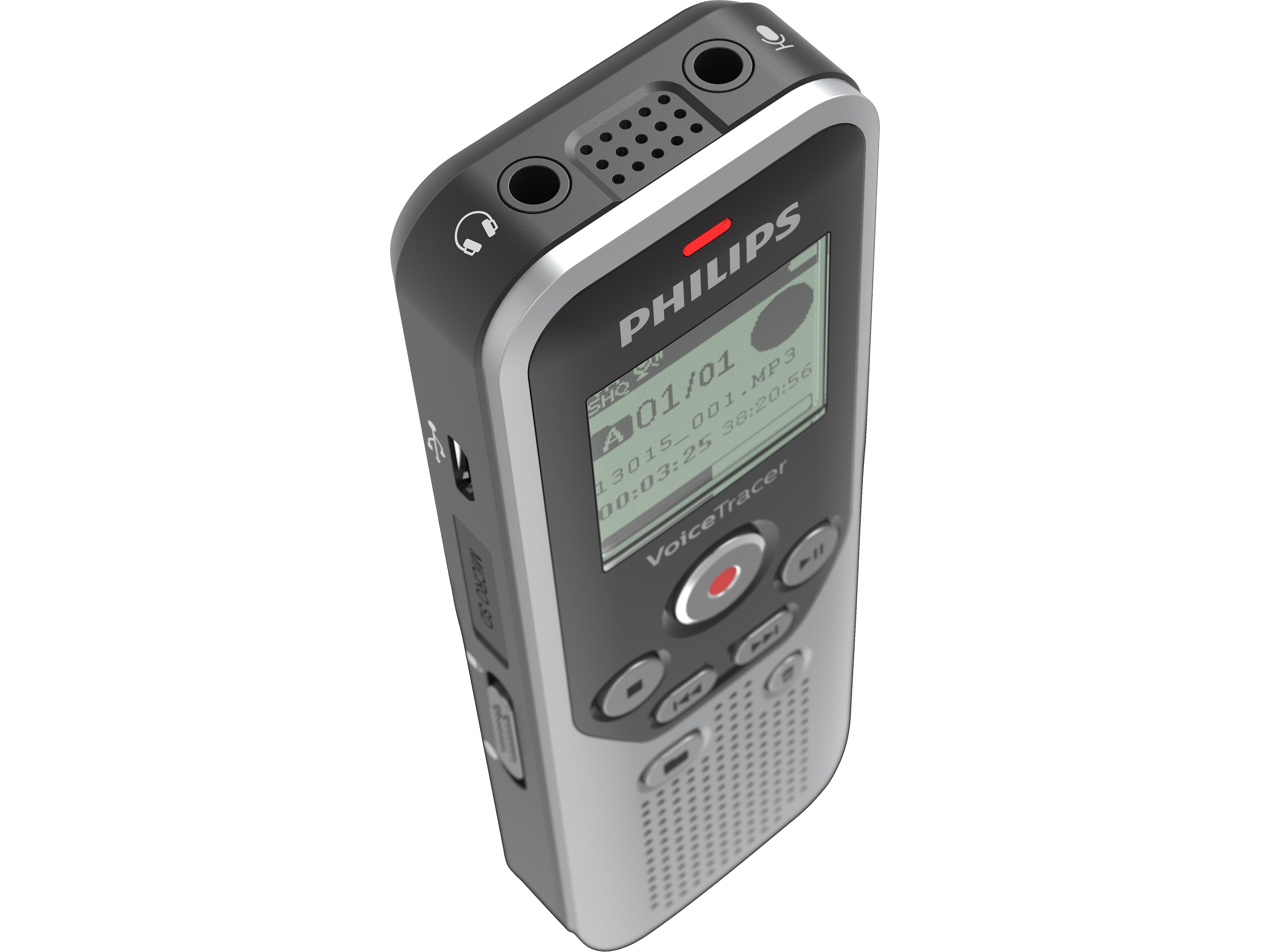 Philips VoiceTracer Digital Voice Recoder, 8GB (DVT1250)
